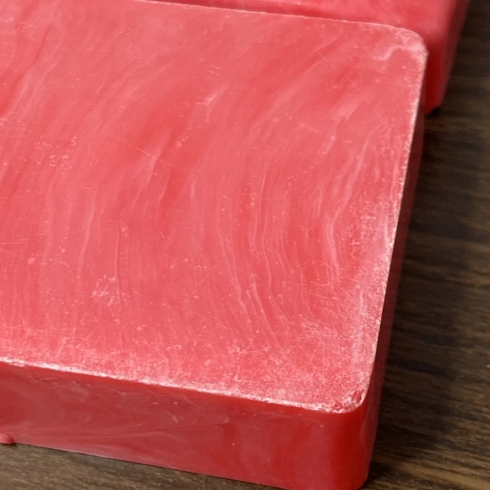 VTG Pink Marbled TILCO Soap / Trinket Box w Floral Embossed Lid Celluloid?
